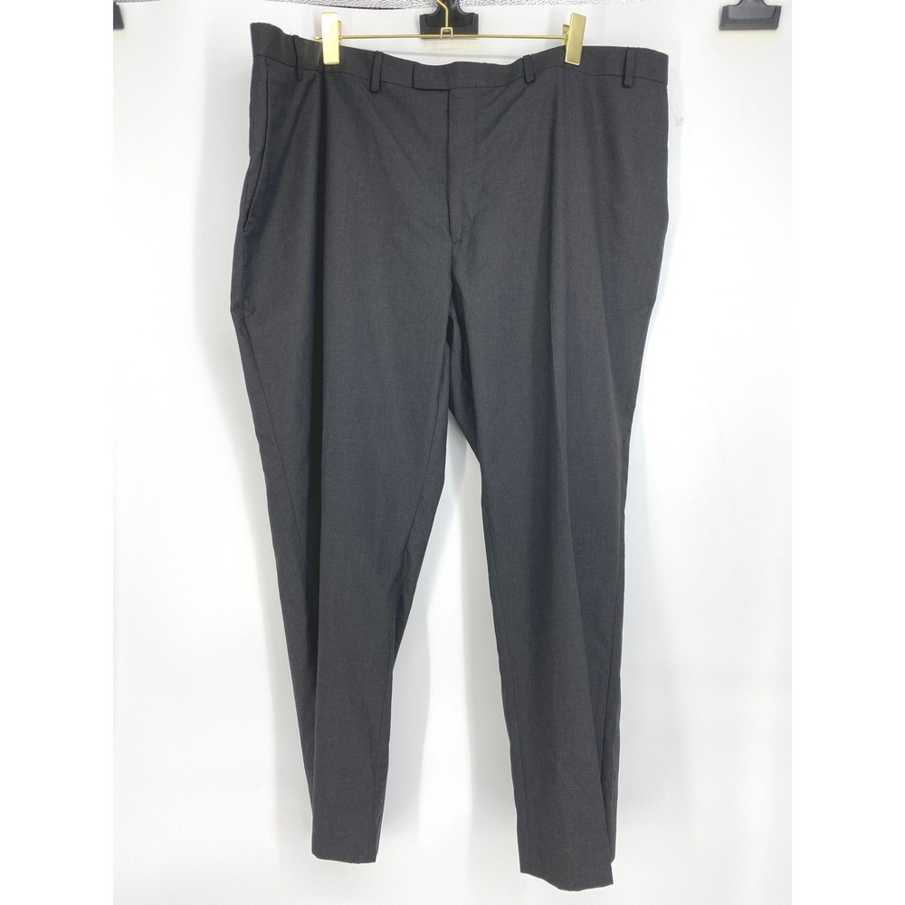 Britches by Samtex‎ Mens Charcoal Dress Pants W50 L30 Style 5312X New with Tags